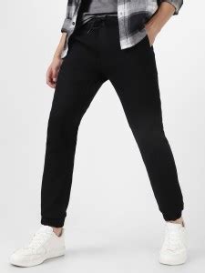 Urbano Fashion Jogger Fit Men Black Jeans - Buy Urbano Fashion Jogger ...