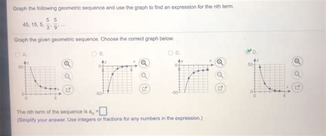 Image result for Geometric Sequence Graph Examples