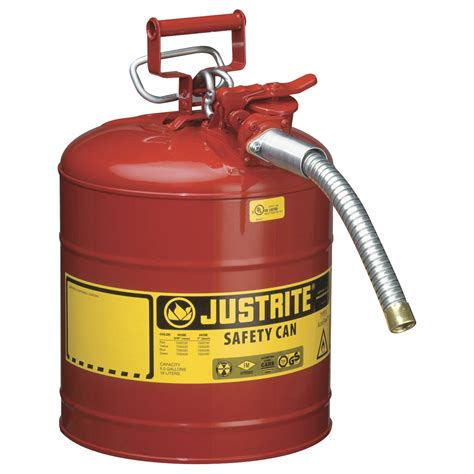 Justrite Safety Gas Can - Rancho Hydraulics