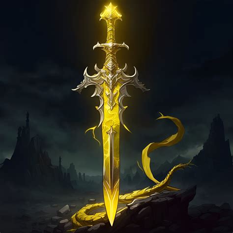The Electric sword - AI Generated Artwork - NightCafe Creator - illustration of knights with electrical swords