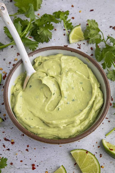 Avocado Crema Recipe - Chili Pepper Madness