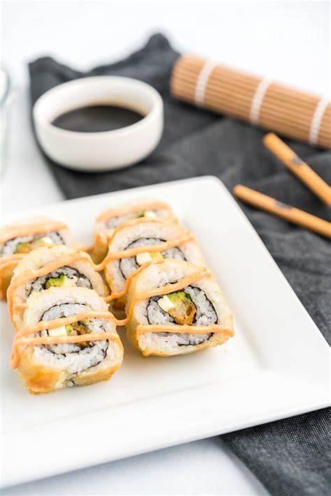 Sushi Crunchy Shrimp Roll Recipe Shrimp Tempura Roll Recipe