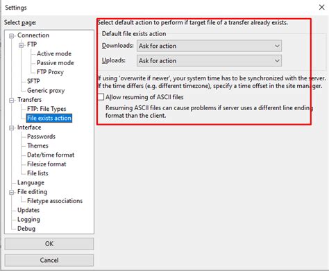 Image result for Context Menu FileZilla