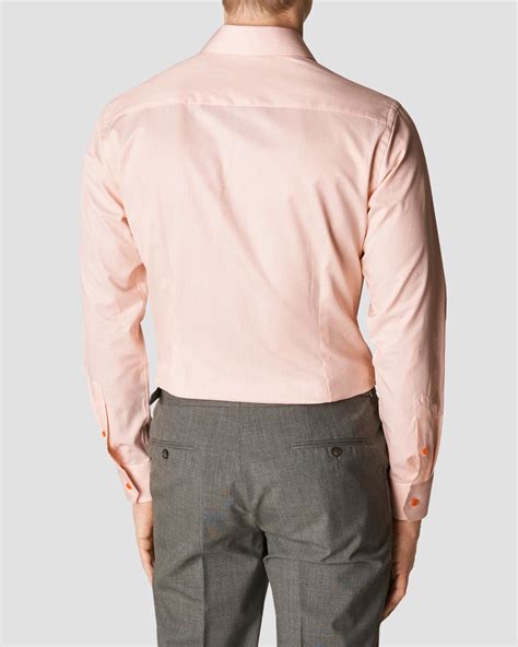 Orange Signature Twill Shirt - Eton