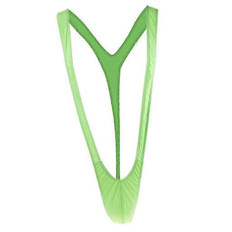 Men s Sexy Borat Swimsuit Mankini Thong Lingerie Thong Trunks C-String ...