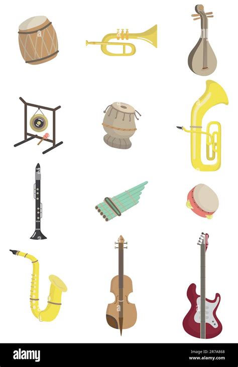 Musical Instrument Cartoon 的图像结果