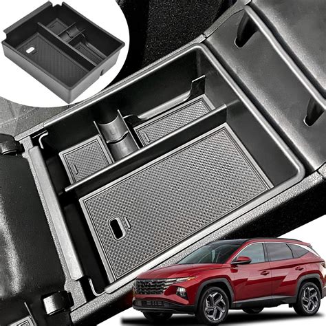 Buy TACORBO 2022 Tucson NX4 Center Console Organizer Compatible with ...
