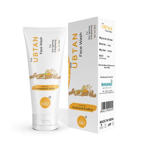 Dextron Ubtan Face Wash – Turmeric & Sandalwood Cleanser