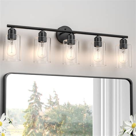 Snapklik.com : Espird Bathroom Vanity Light Fixtures Matte Black ...