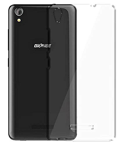 Spikee Transparent Clear Case Soft Back Cover For Gionee P5W : Amazon ...