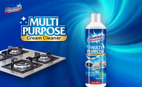 BLUEOXY Multi Purpose Cream Cleaner | Used for Ceramic Tiles Sinks ...