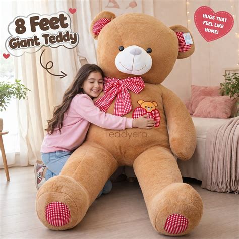 Buy Teddyera Giant Teddy Bear Soft Plush Toy, Ultra Large & Fluffy Best ...