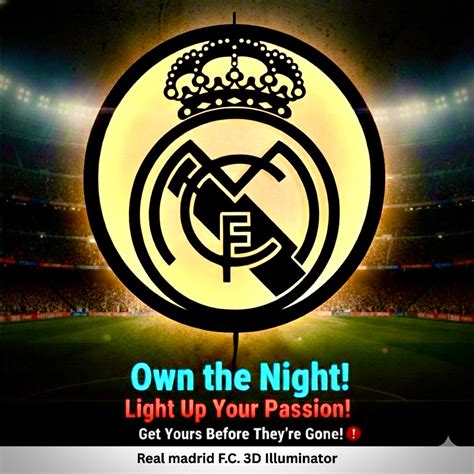 Real Madrid F.C. 3D Illuminator – HomePine