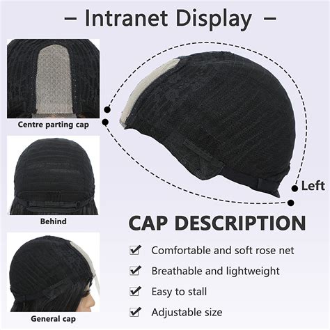 Buy Long Straight Highlight Wig for Women Layered Straight Hair Wig ...