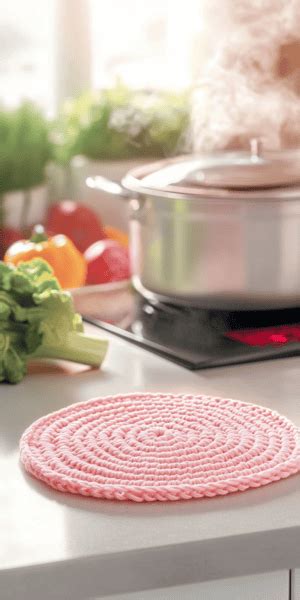 19 Round Potholder Crochet Patterns: Create Unique Kitchen Decor Today!