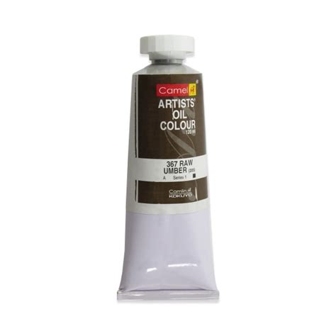 htconline.in| Camlin Artists Oil Colour 120ml SR1 Raw Umber - htconline.in