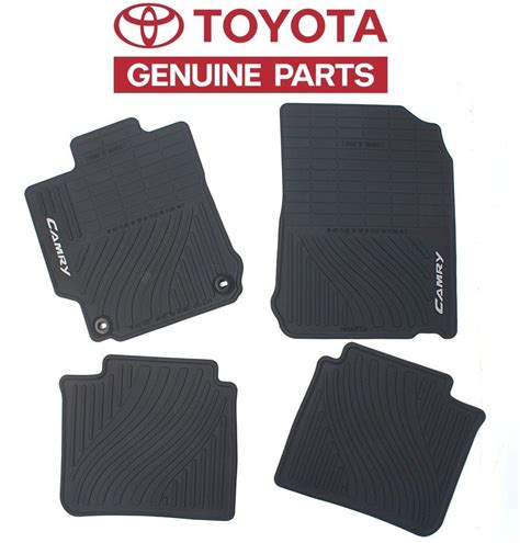 Toyota Camry 2018 Rubber Floor Mats at Johnny Moe blog