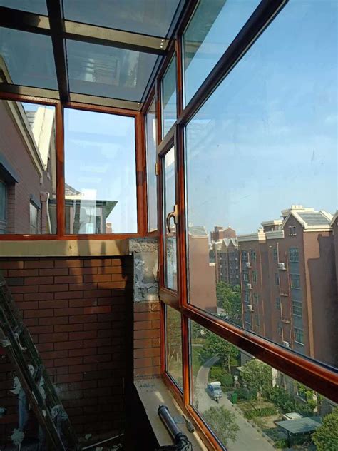 断桥铝合金窗封阳台 - 河南省环朗门窗有限公司