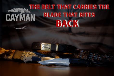 Cayman Belt - Saxon Knives Australia