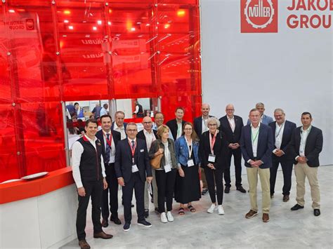 Besuch an der ITMA · Jakob Müller Holding AG