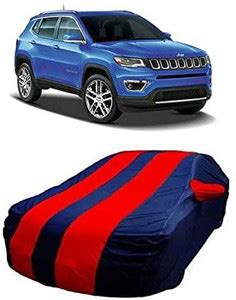 Aaka Creations Car Cover For Jeep Compass (With Mirror Pockets) Price ...