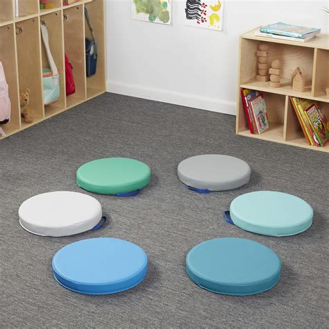 Factory Direct Partners SoftScape 15 inch Round Classroom Floor ...