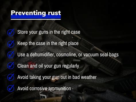 Image result for How to Clean Rust Off a Gun