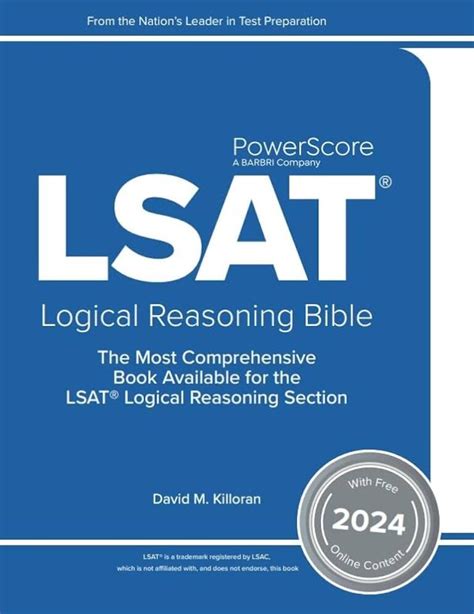 Image result for LSAT Test Books Example