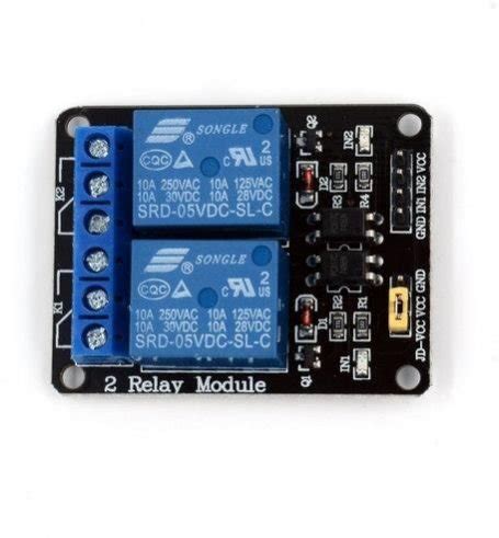 Image result for 2 Channel Relay Module Schematic