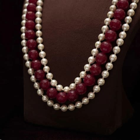 Elegant Harshi Pearl Beaded Necklace | Necklace Collection