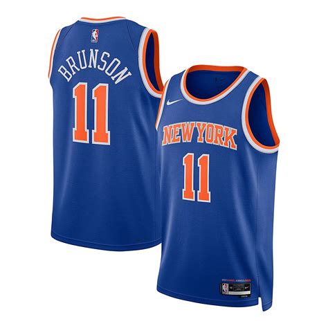 Unisex Nike Jalen Brunson New York Knicks Swingman Jersey - Icon ...