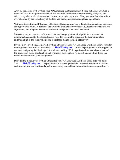 Image result for AP Language Essay Examples