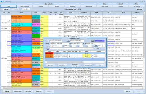 Dispatch Calendar 的图像结果