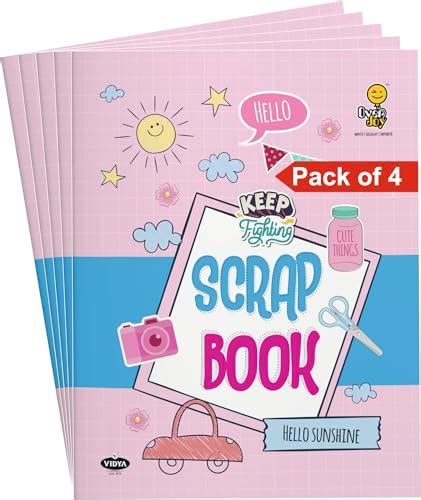 Vidya Overjoy Scrapbooks for Kids | A4 Size Scrapbook | 28 Pages ...