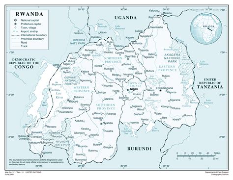 Rwanda Map