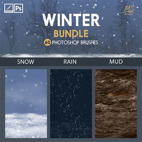ArtStation - Winter Photoshop Brushes Bundle
