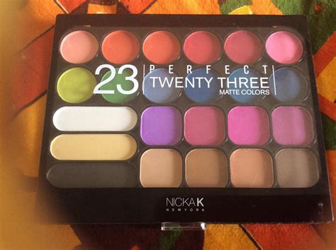 Buy NICKA K Perfect Twenty-Three Colors (Matte) Eyeshadow Palette 01 ...