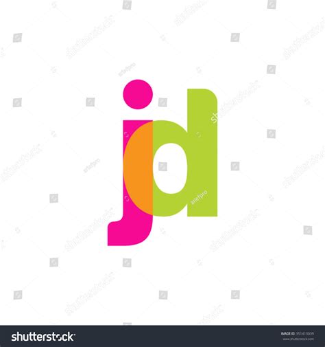 JD Logo with Different Color Combinations 的图像结果