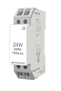 Generic 1A 24V Power Supply (SMPS) MULTISPAN PS24-1A : Amazon.in ...