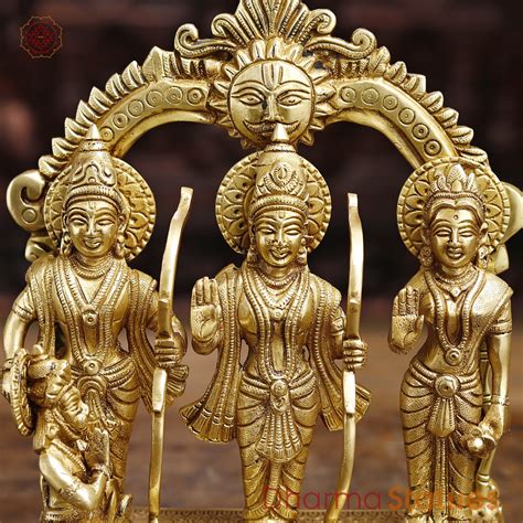 Buy Brass Ram Darbar Statue & Sculpture Collection |Best Prices Online ...