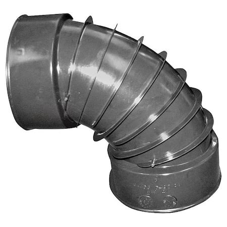 Hancor ADS Drain Pipe Elbow, 4 in, SnapLock, 90 deg Angle, Polyethylene ...