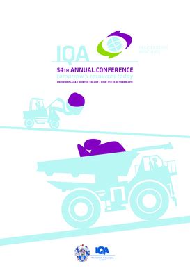 Fillable Online REGISTRATION BROCHURE - The Institute of Quarrying Fax ...