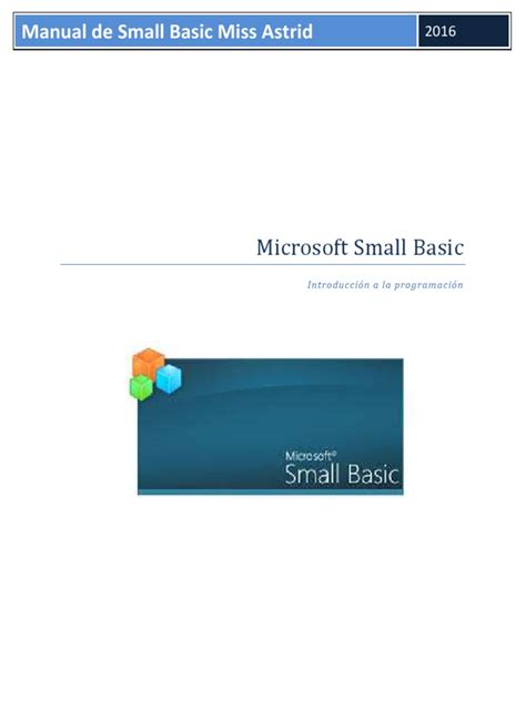 Image result for Small Basic Tutorial PDF