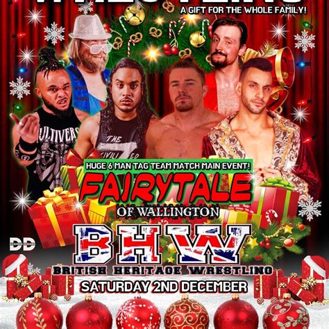 BHW Presents Live Wrestling-Fairytale of Wallington, The Centre, Milton ...