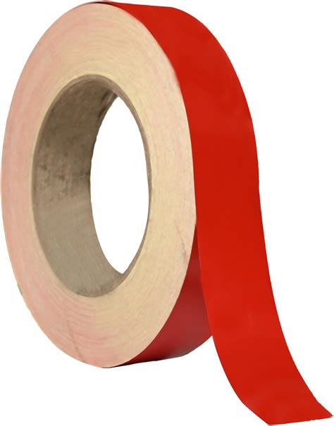 Laps of Luxury® Red Colour 25.4 mm (1 Inch) Wide Radium Tape 7.31 m (24 ...