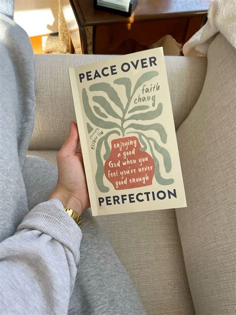 Peace over perfection- faith chang in 2025 | Books to read, Christian ...