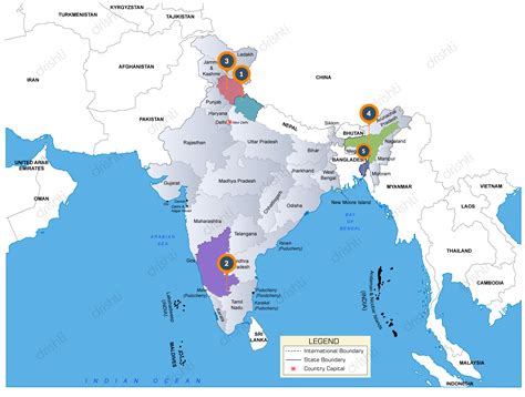 India Map : June (II) 2023 : Learning Through Maps