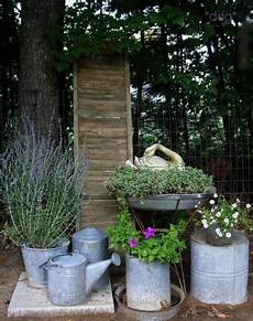 Galvanized Garden Containers by Getting Galvanized In The Garden Flea Market Gardening Galvanized Garden Containers