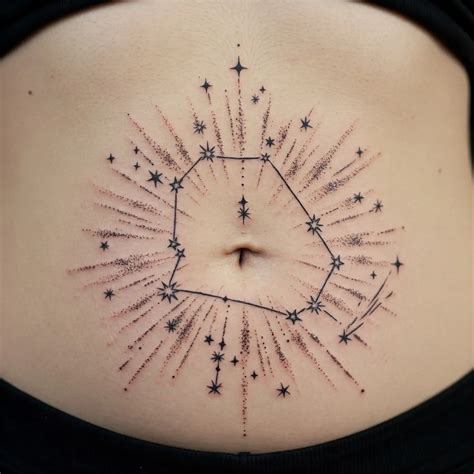 Belly Button Tattoo