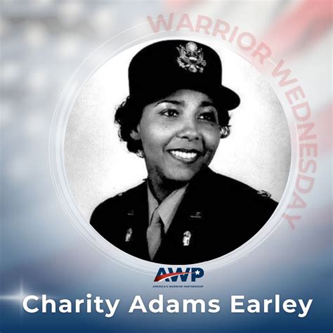 🌟 This week, we salute Lt. Col. Charity Adams Earley, a trailblazer who ...